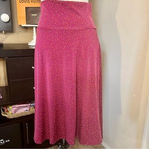 LulaRoe Purple Circle Skirt Size Small